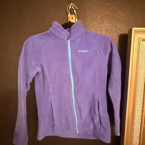 Columbia Kids Purple Fleece Jacket